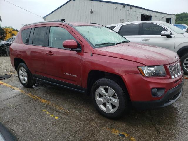 1C4NJCEA1HD148376 - 2017 JEEP COMPASS LATITUDE RED photo 4