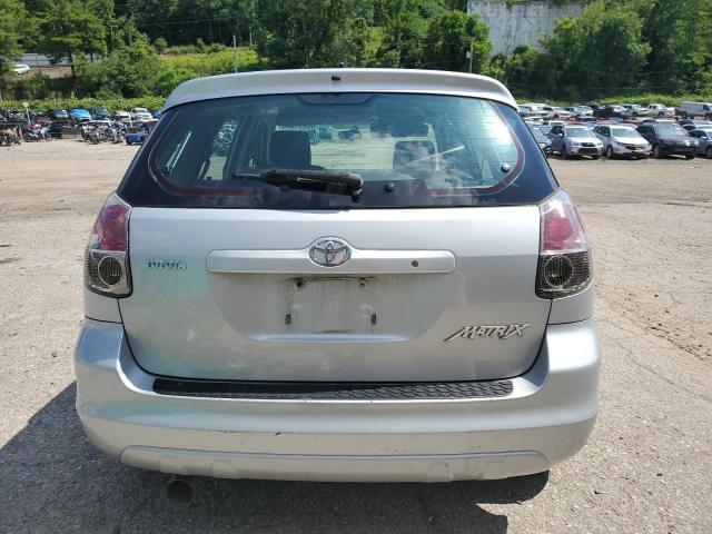 2T1KR32E36C615732 - 2006 TOYOTA COROLLA MA XR SILVER photo 6