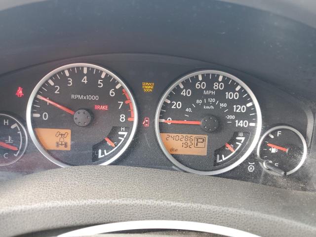 5N1AR18W65C725953 - 2005 NISSAN PATHFINDER LE BLACK photo 9