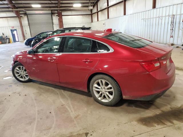 1G1ZJ5SU5GF272125 - 2016 CHEVROLET MALIBU HYBRID RED photo 2