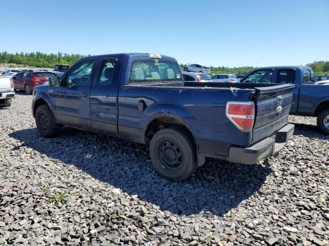 1FTFX1CF4BFC36842 - 2011 FORD F150 SUPER CAB BLUE photo 2