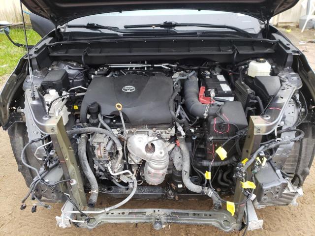 5TDGZRBH7NS180030 - 2022 TOYOTA HIGHLANDER XLE Gris foto 12