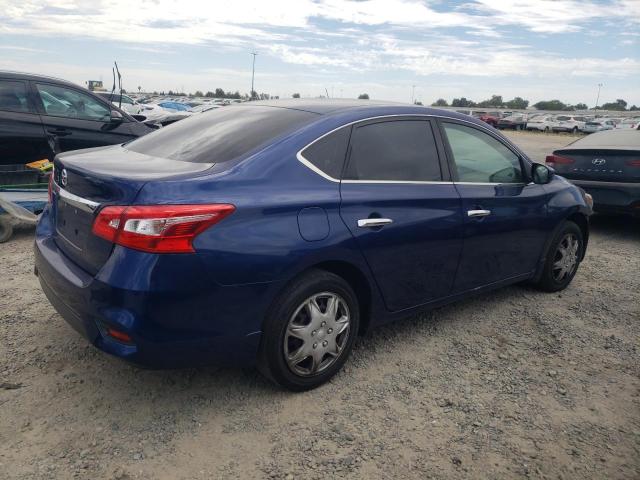 3N1AB7AP9JY267053 - 2018 NISSAN SENTRA S BLUE photo 3