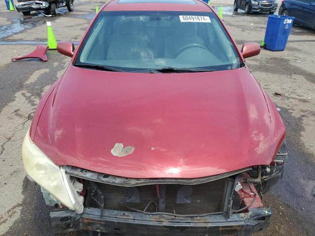 JTNBF3EK5A3002650 - 2010 TOYOTA CAMRY BASE RED photo 5