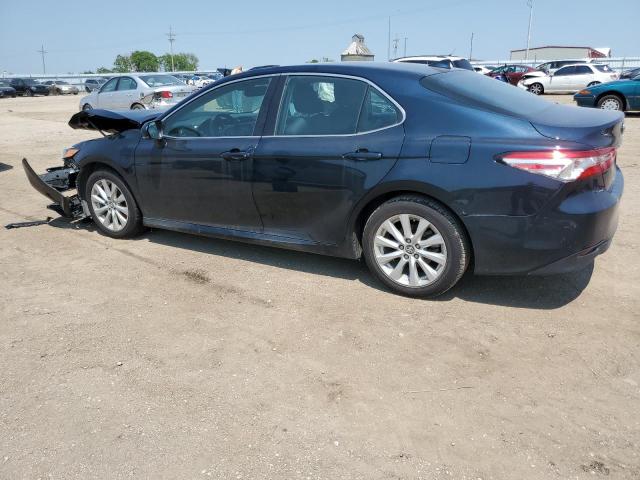4T1B11HK6KU267605 - 2019 TOYOTA CAMRY L BLUE photo 2