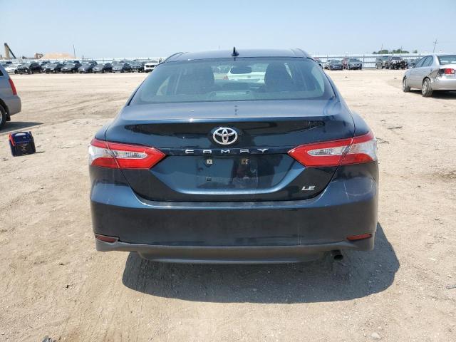 4T1B11HK6KU267605 - 2019 TOYOTA CAMRY L BLUE photo 6