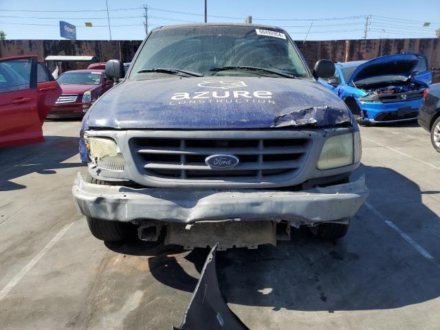 3FTRF17212MA22186 - 2002 FORD F150 BLUE photo 5