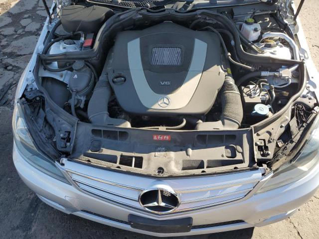 WDDGF8BBXCF879413 - 2012 MERCEDES-BENZ C 300 4MATIC SILVER photo 11