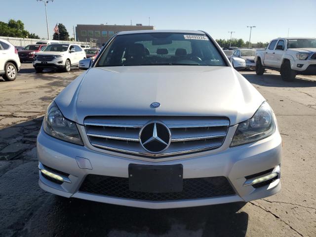 WDDGF8BBXCF879413 - 2012 MERCEDES-BENZ C 300 4MATIC SILVER photo 5