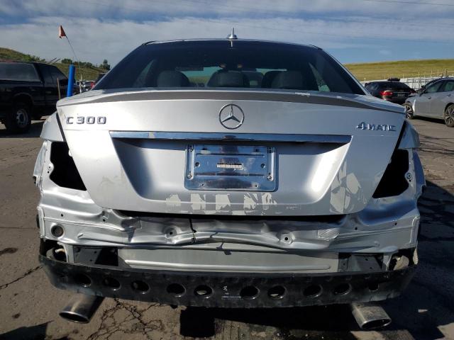 WDDGF8BBXCF879413 - 2012 MERCEDES-BENZ C 300 4MATIC SILVER photo 6