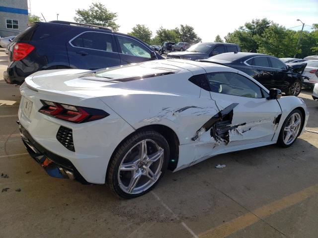 1G1YA2D43M5113323 - 2021 CHEVROLET CORVETTE STINGRAY 1LT WHITE photo 3