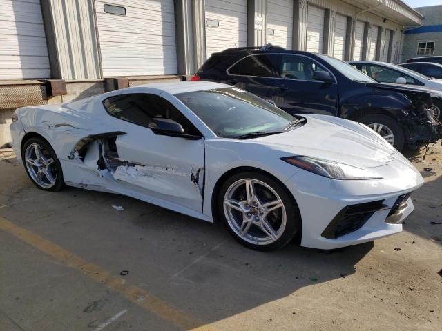 1G1YA2D43M5113323 - 2021 CHEVROLET CORVETTE STINGRAY 1LT WHITE photo 4