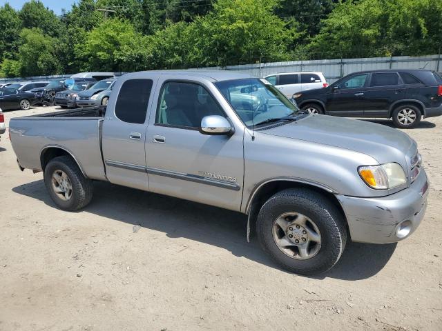 5TBRT34133S424009 - 2003 TOYOTA TUNDRA ACCESS CAB SR5 GRAY photo 4