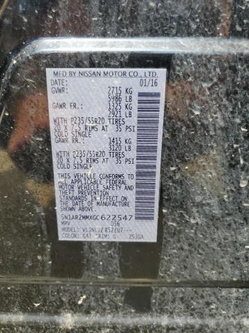 5N1AR2MMXGC622547 - 2016 NISSAN PATHFINDER S BLACK photo 13