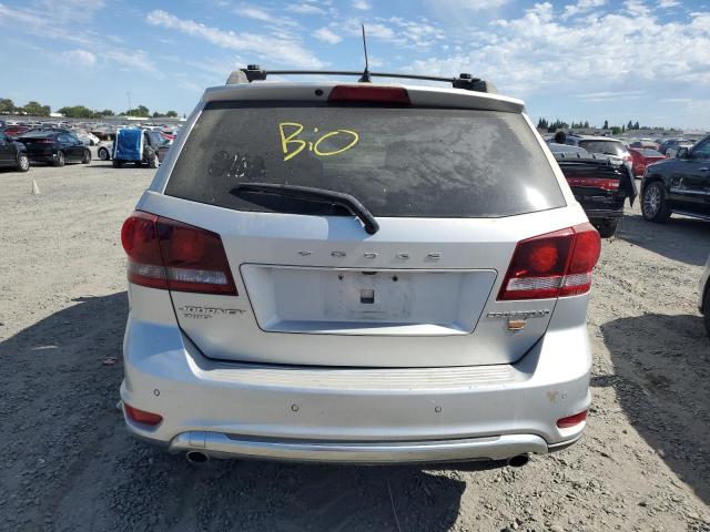 3C4PDDGG0ET304422 - 2014 DODGE JOURNEY CROSSROAD SILVER photo 6