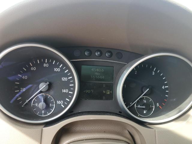 4JGBB22E68A389672 - 2008 MERCEDES-BENZ ML 320 CDI WHITE photo 9