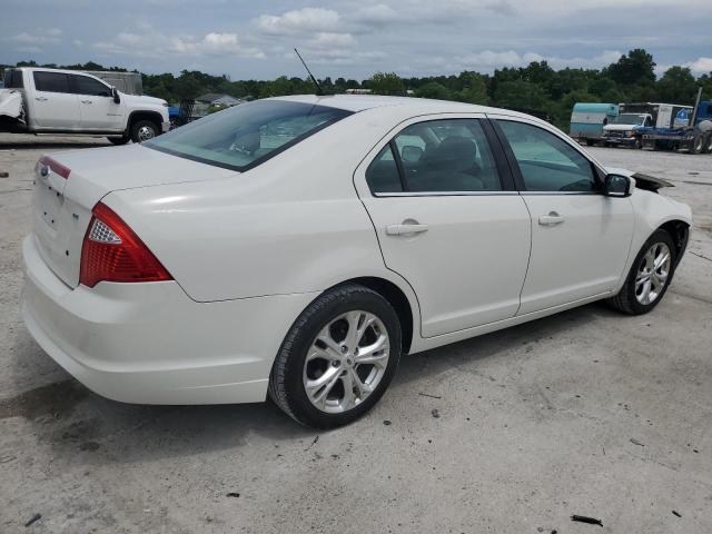 3FAHP0HA7CR441887 - 2012 FORD FUSION SE WHITE photo 3