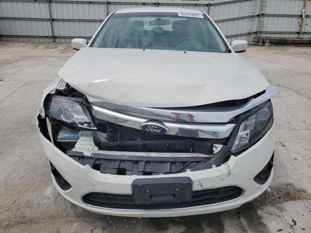 3FAHP0HA7CR441887 - 2012 FORD FUSION SE WHITE photo 5