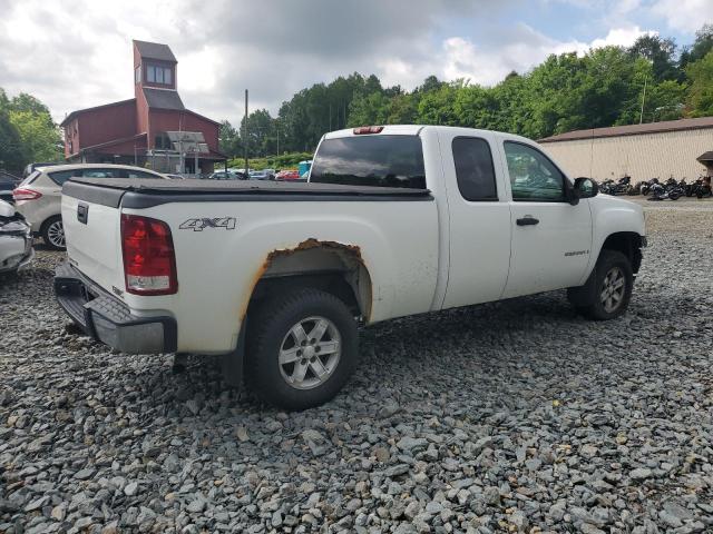 1GTEK19J78Z269122 - 2008 GMC SIERRA K1500 WHITE photo 3