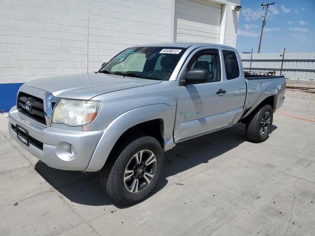 5TEUU42N95Z087622 - 2005 TOYOTA TACOMA ACCESS CAB SILVER photo 1