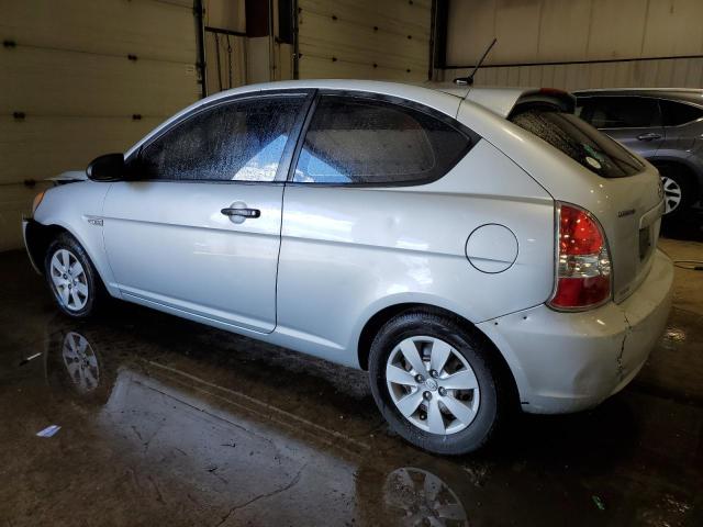 KMHCM36C08U093252 - 2008 HYUNDAI ACCENT GS SILVER photo 2