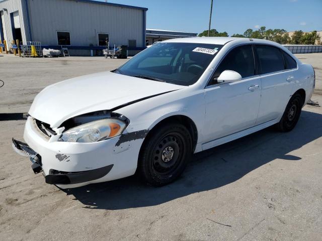 2G1WD5E37E1141067 - 2014 CHEVROLET IMPALA LIM POLICE WHITE photo 1