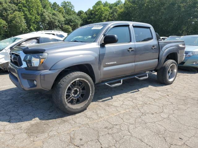 5TFJU4GN2EX059602 - 2014 TOYOTA TACOMA DOUBLE CAB PRERUNNER GRAY photo 1