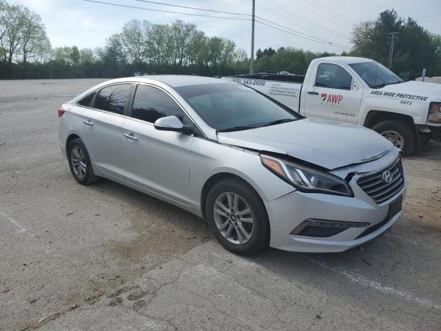 5NPE24AA6FH162418 - 2015 HYUNDAI SONATA ECO SILVER photo 4