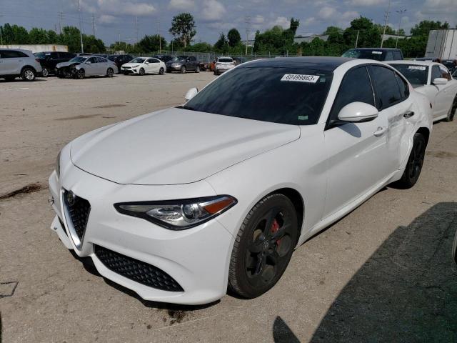 ZARFAEDN9H7532706 - 2017 ALFA ROMEO GIULIA Q4 WHITE photo 1