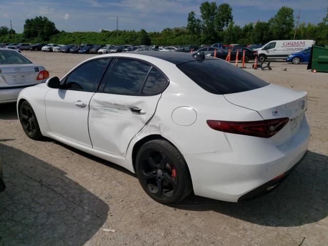 ZARFAEDN9H7532706 - 2017 ALFA ROMEO GIULIA Q4 WHITE photo 2