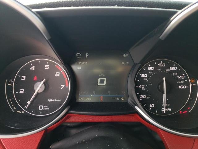 ZARFAEDN9H7532706 - 2017 ALFA ROMEO GIULIA Q4 WHITE photo 9