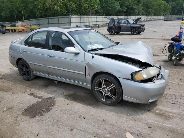 3N1AB51D02L706519 - 2002 NISSAN SENTRA SE-R SPEC V SILVER photo 4