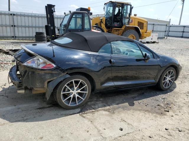 4A37L5EF0CE007681 - 2012 MITSUBISHI ECLIPSE SPYDER GS BLACK photo 3