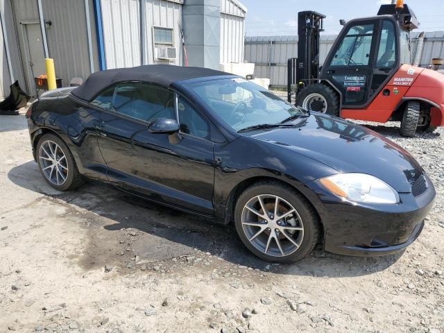 4A37L5EF0CE007681 - 2012 MITSUBISHI ECLIPSE SPYDER GS BLACK photo 4