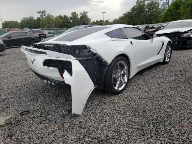 1G1YD2D76E5127963 - 2014 CHEVROLET CORVETTE STINGRAY 2LT WHITE photo 3