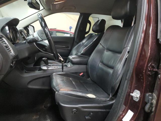 1C4RDJDG0CC336761 - 2012 DODGE DURANGO CREW MAROON photo 7