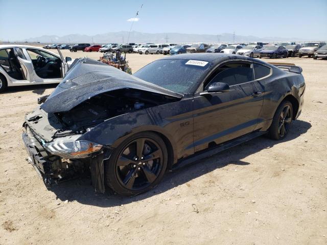 1FA6P8CF7N5108653 - 2022 FORD MUSTANG GT BLACK photo 1