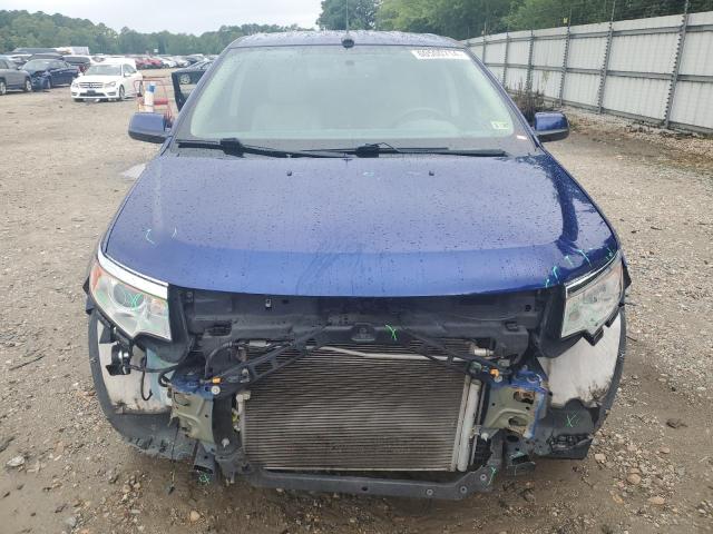 2FMDK3JC4EBA61391 - 2014 FORD EDGE SEL BLUE photo 5