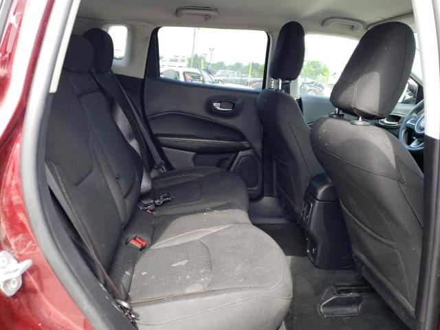 3C4NJDAB4MT601964 - 2021 JEEP COMPASS SPORT Бордовый фото 10