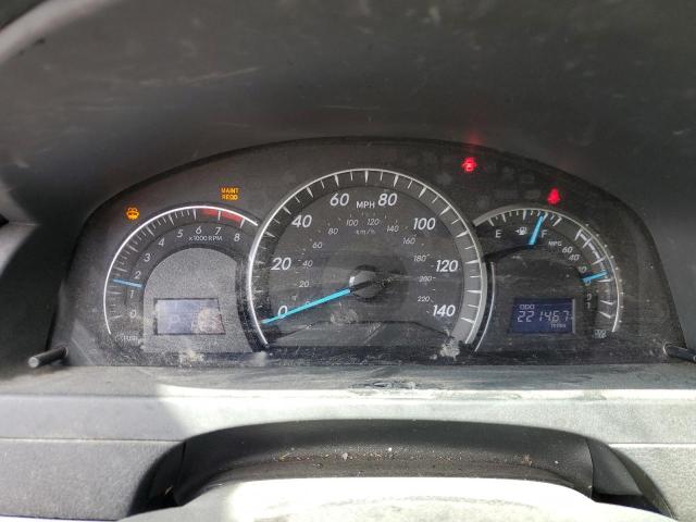 4T4BF1FKXCR226017 - 2012 TOYOTA CAMRY BASE GRAY photo 9