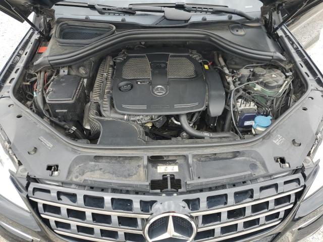 4JGDA5HB0CA044592 - 2012 MERCEDES-BENZ ML 350 4MATIC BLACK photo 12