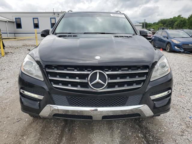4JGDA5HB0CA044592 - 2012 MERCEDES-BENZ ML 350 4MATIC BLACK photo 5