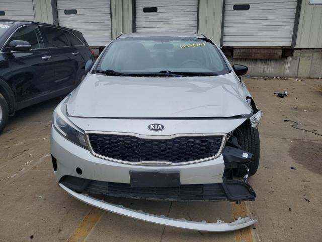 3KPFK4A7XHE047207 - 2017 KIA FORTE LX SILVER photo 5