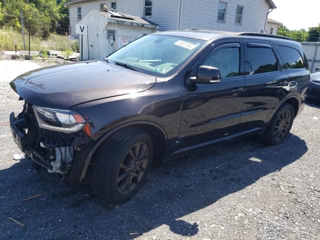 1C4RDJDG2HC600411 - 2017 DODGE DURANGO GT BROWN photo 1