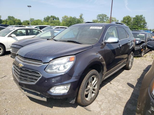 2GNALDEK1H1606184 - 2017 CHEVROLET EQUINOX PREMIER BLUE photo 1