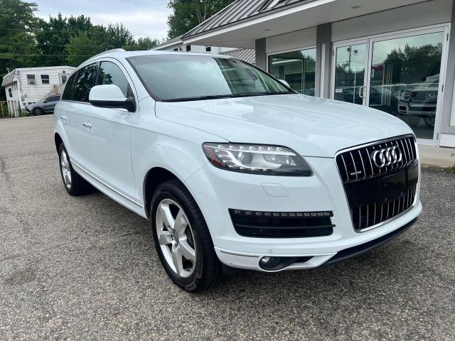 WA1LMAFE8DD015347 - 2013 AUDI Q7 PREMIUM PLUS WHITE photo 1