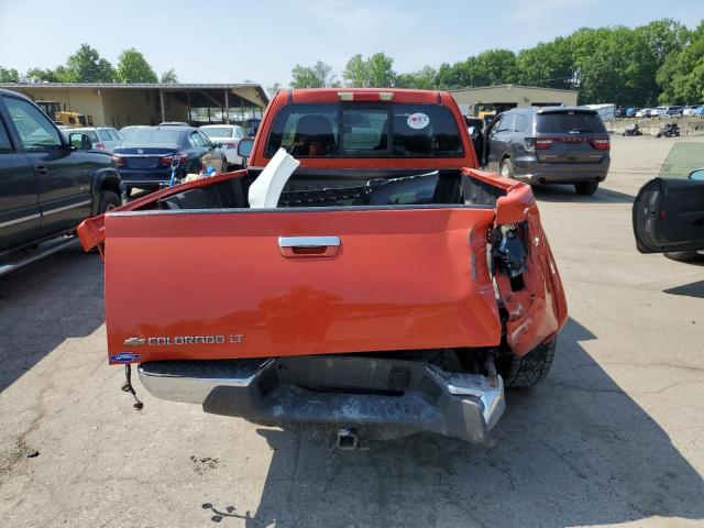 1GCKTDDE8A8141804 - 2010 CHEVROLET COLORADO LT ORANGE photo 6