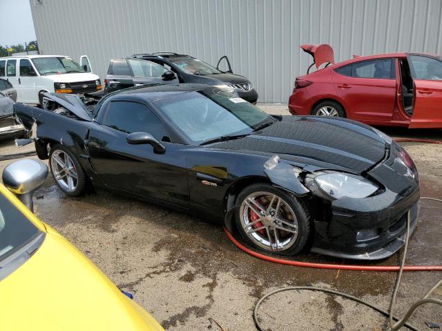 1G1YY26E385107108 - 2008 CHEVROLET CORVETTE Z06 BLACK photo 4