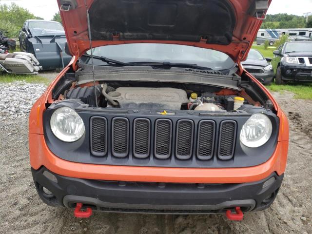 ZACCJBCT9FPC44468 - 2015 JEEP RENEGADE TRAILHAWK ORANGE photo 12