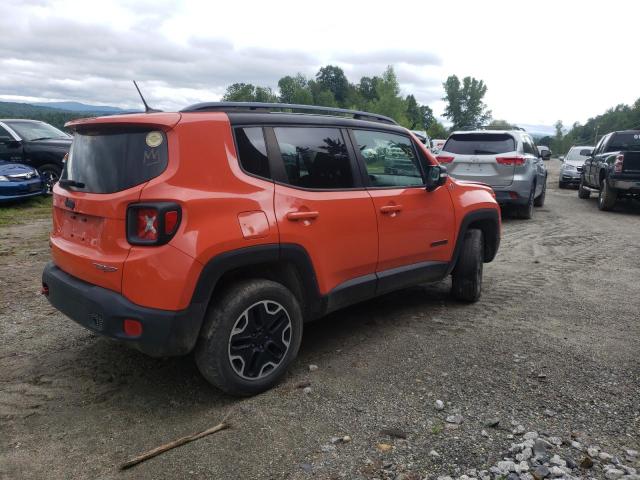 ZACCJBCT9FPC44468 - 2015 JEEP RENEGADE TRAILHAWK ORANGE photo 3